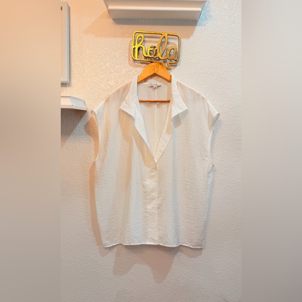 Vince Cream Women's Blouse